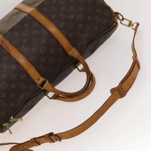 LOUIS VUITTON Monogram Keepall Bandouliere 50 Boston Bag - Picture 7 of 15